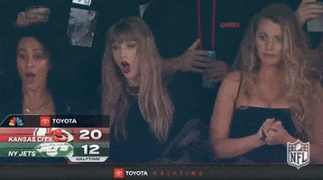 Taylor Swift Omg GIF by NFL