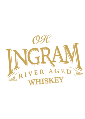 O.H. Ingram River Aged Whiskey Sticker