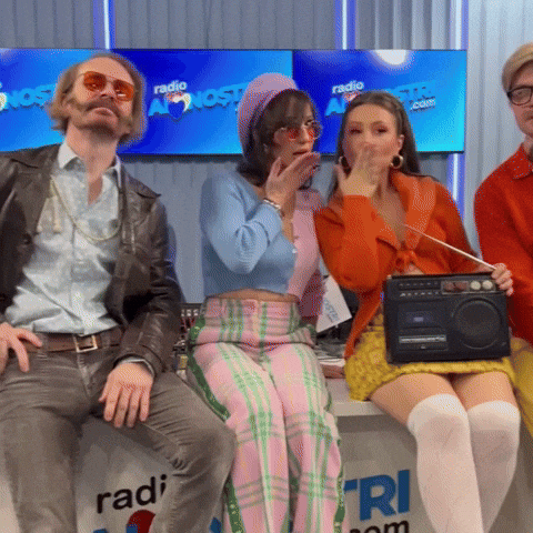 Radio Thank You GIF by Ai Nostri