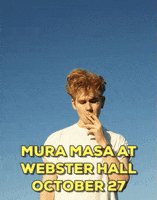 mura masa GIF by Webster Hall