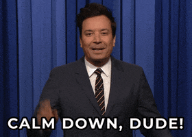 Calm Down Jimmy Fallon GIF by The Tonight Show Starring Jimmy Fallon