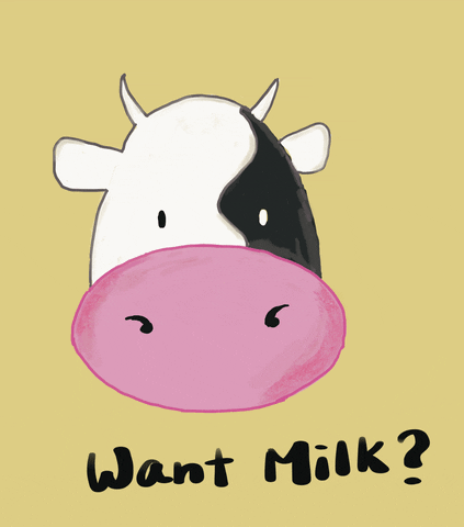 Milk Cow GIF by Jusjetta