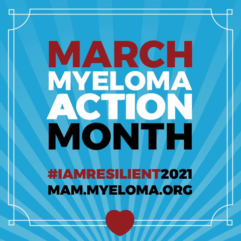 Cancer March GIF by International Myeloma Foundation
