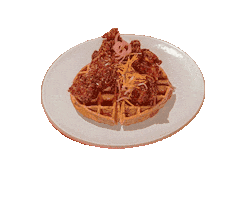 Waffle Sticker by The Migrant Kitchen