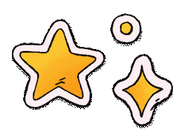 Sticker Star Sticker by Chloe the Illustrator