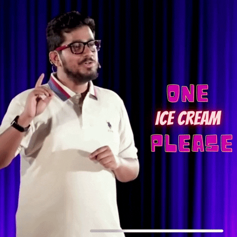 rahul_basak ice cream rahul basak one please ice cream please GIF