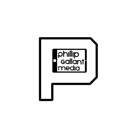 GallantPhillip logo youtube designer logotype GIF