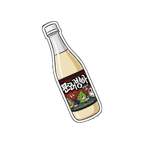 Makgeolli Sticker