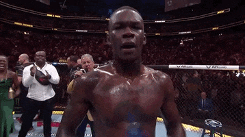 Israel Adesanya Sport GIF by UFC Israel Adesanya Sport GIF by UFC