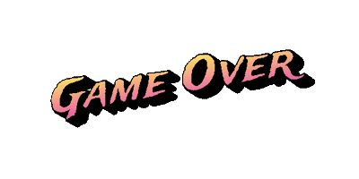 Fail Game Over Sticker