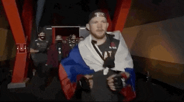 Russian Flag Sport GIF by UFC