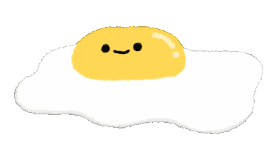 Happy Fried Egg Sticker
