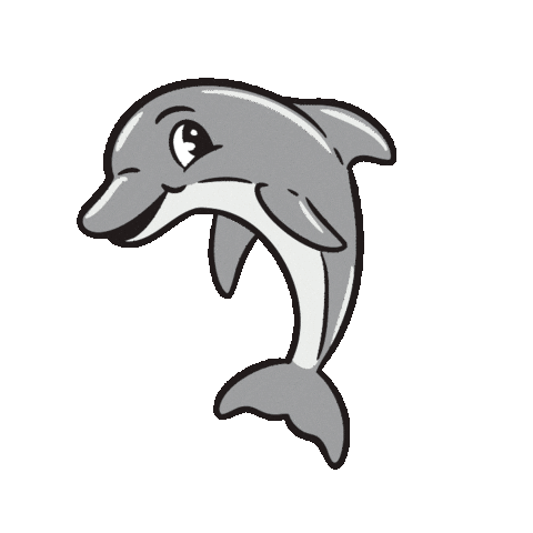 Dolphin Swim Lessons Sticker by Buzz Franchise Brands