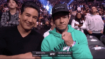 Mark Wahlberg Sport GIF by UFC