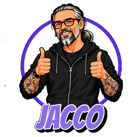 Jacco Sticker by Cajac Tattoo Goes