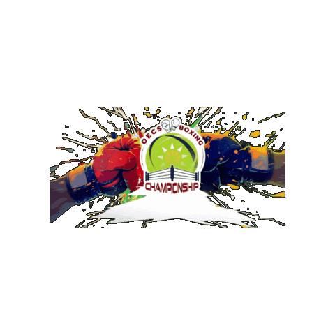 Boxing Sticker by OECS Commission