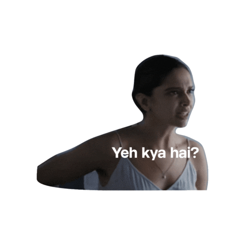 Deepika Padukone What Sticker By Gehraiyaan Gif
