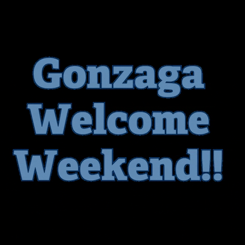 Gu Zag GIF by Gonzaga University