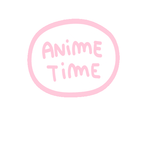 Anime Time Sticker