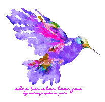 Colibri Pajarito Sticker