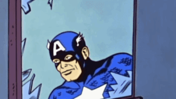 Surprised Cap GIF