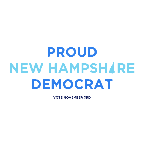 New Hampshire Democratic Party Sticker