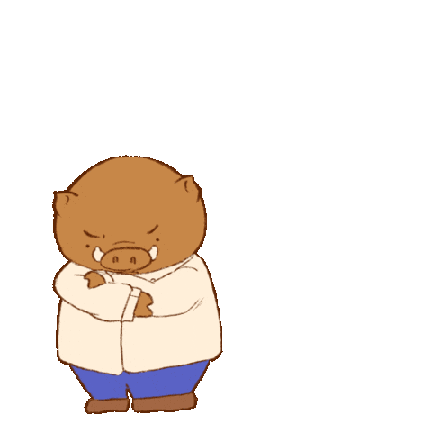 Angry 動物 Sticker