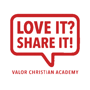 Sticker by Valor Christian Academy