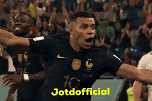 Kylian Mbappe Erling Haaland GIF