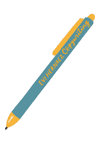 Evihernaez Sticker by Évi Hernaez Copywriting