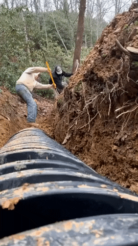 Shovel Trench GIF by JC Property Professionals