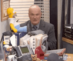 Season 9 Shut Up GIF by The Office