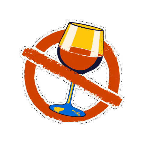 Noalcohol Sticker by Simavi