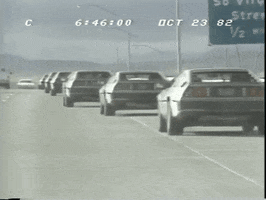 Outrun Back To The Future GIF