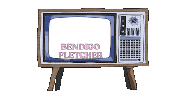 Television Sticker by Bendigo Fletcher