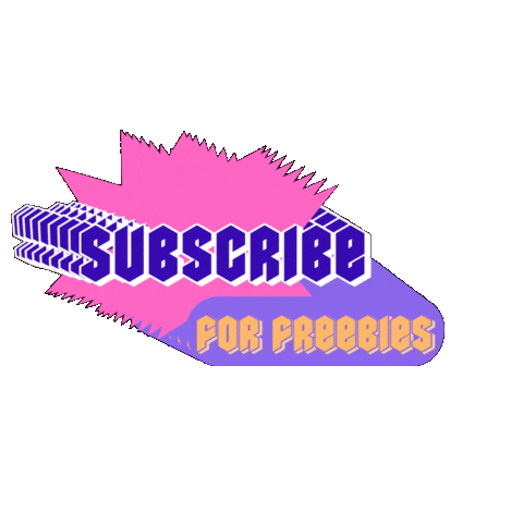 Sub Subscribe Sticker by Fergie design