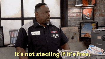 Stealing Cedric The Entertainer GIF by CBS