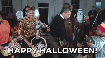 Barack Obama Halloween GIF by GIPHY News