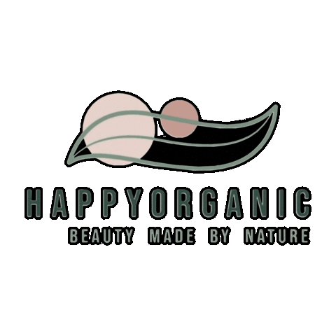 happy organic Sticker