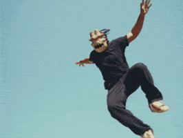 Underscores Jumping GIF by Aries