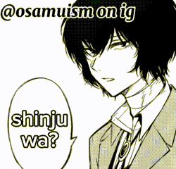 Bungo Stray Dogs Dazai GIF