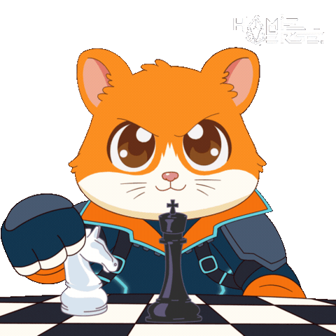 Winning Chess Game Sticker by Hamieverse