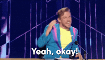 Excited Derek Hough GIF by Dancing with the Stars