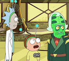 Rick And Morty Oh Snap GIF