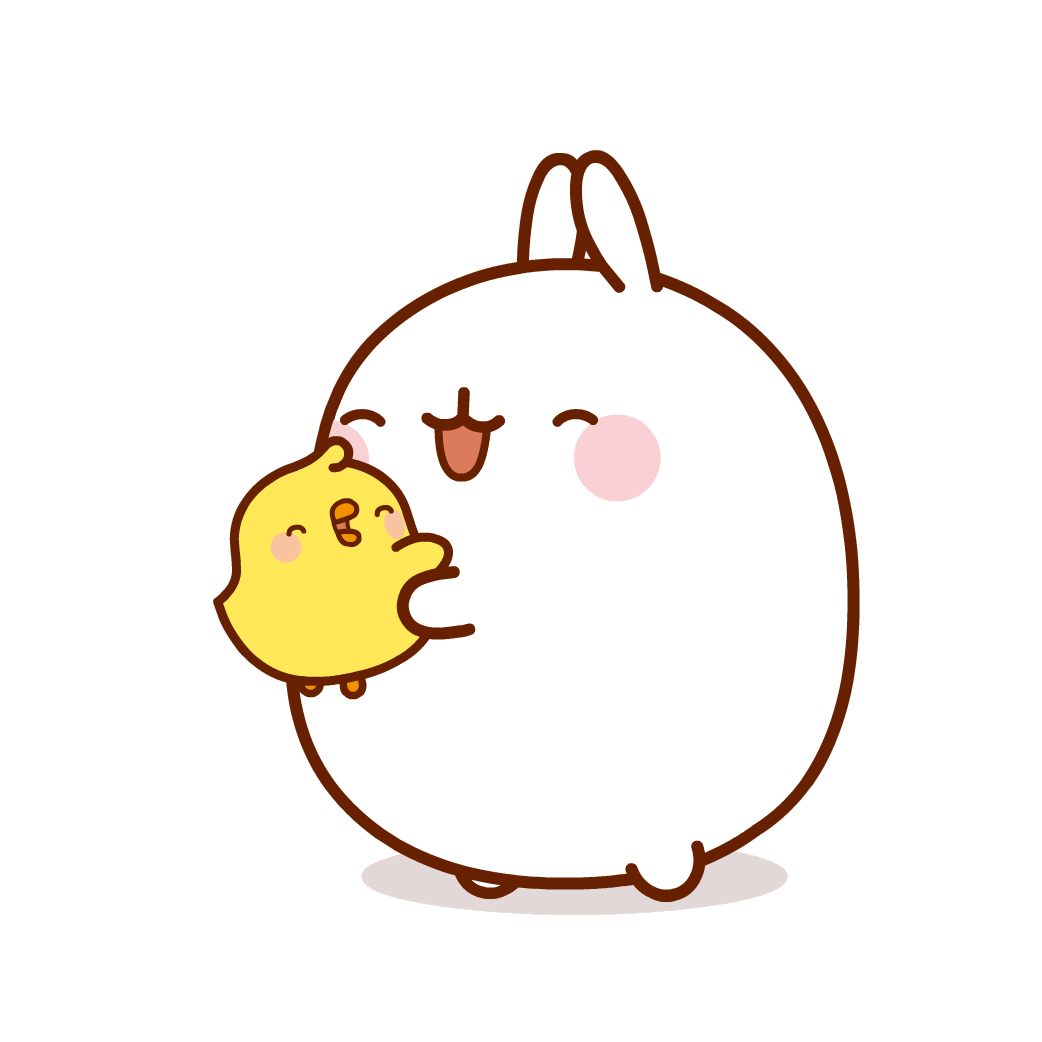 See You Love Sticker by Molang for iOS & Android | GIPHY