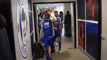 nathan byrne thumbs up GIF by Wigan Athletic