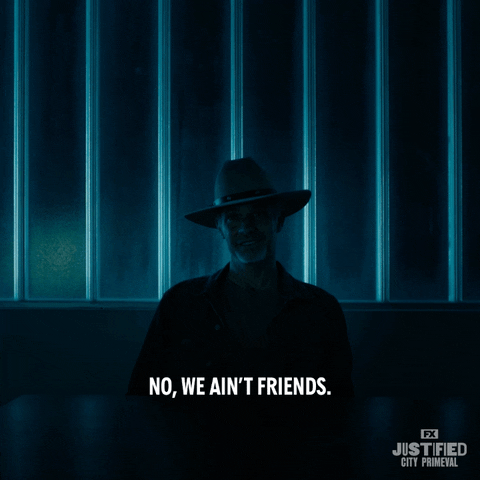 Fx Networks Friends GIF by Justified: City Primeval