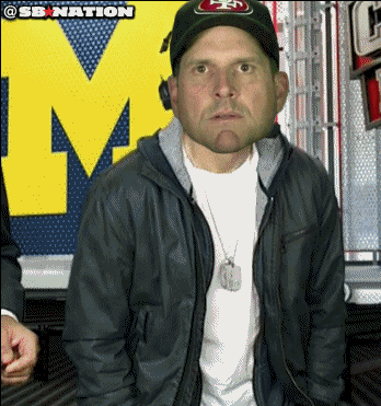 harbaugh GIF by SB Nation