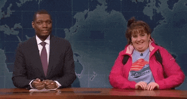 aidy bryant smiling GIF by Saturday Night Live
