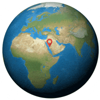Earth Location GIF by King Abdullah University of Science and Technology (KAUST)
